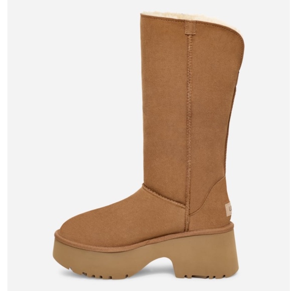 UGG Classic New Heights Genuine Shearling Cuffable Boot - Picture 3 of 12